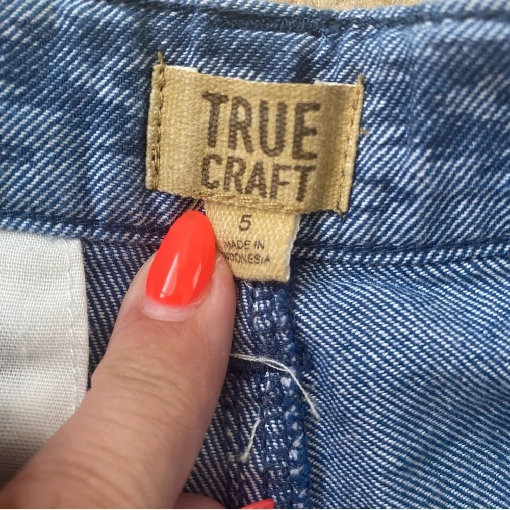 True Craft Little Boys Blue Adjustable Waist Shorts Size 5